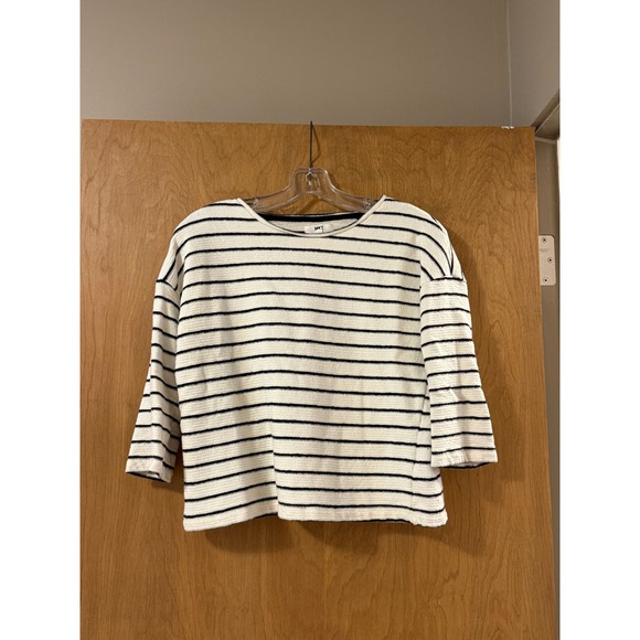 Arket Tops - MKT Studio La Mariniere Striped Textured Knit Top Women's M French Breton